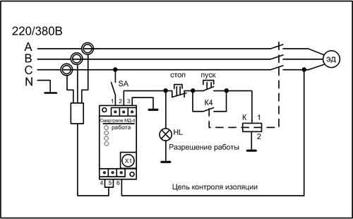 Монитор двигателя Смартреле МД-4