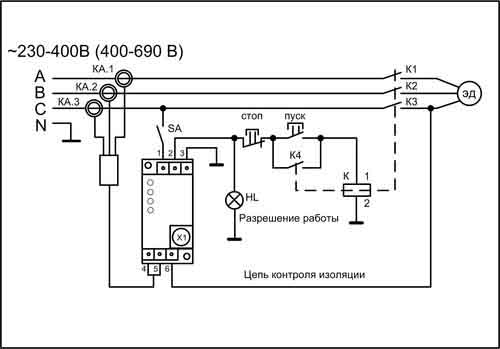 Реле контроля и защиты смартреле РКЗМ