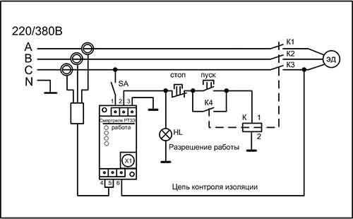 Реле токовой защиты электродвигателя Смартреле РТЗЭ